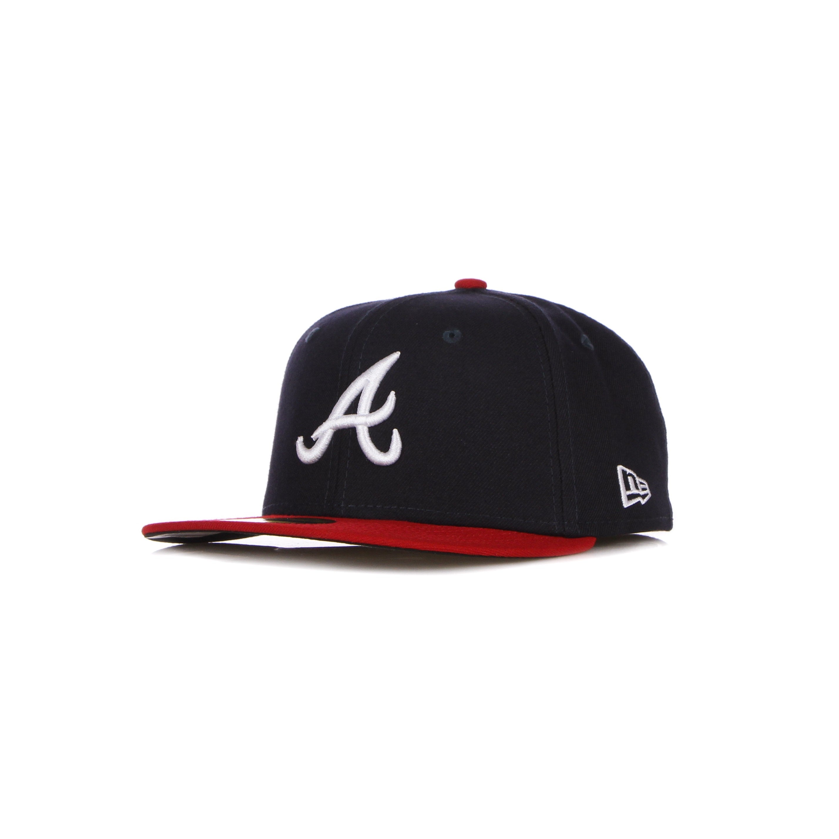 New Era, Cappellino Visiera Piatta Uomo Mlb Authentic On Field Hm Perf 5950 Atlbra, 