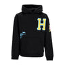 Huf, Felpa Cappuccio Uomo Fly Die Po Hoodie, Black
