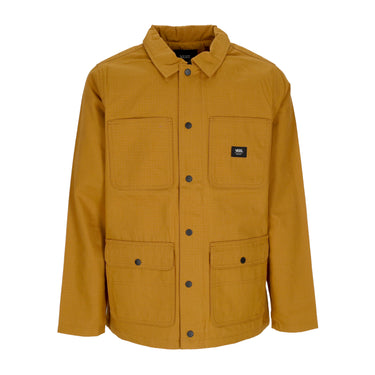 Giacca Workwear Uomo Drill Chore Coat Lined Golden Brown