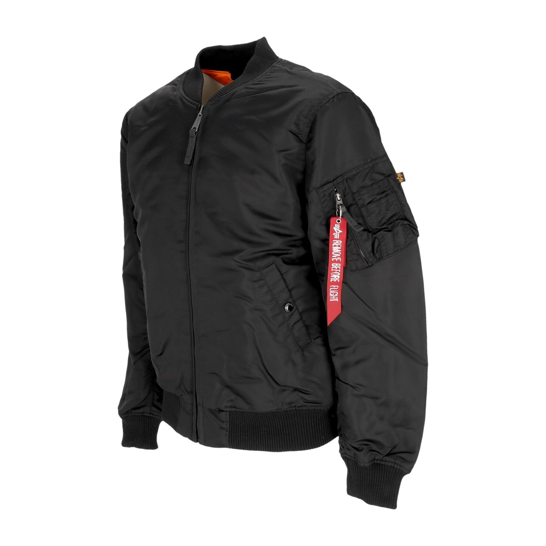 Alpha Industries, Giubbotto Bomber Uomo Ma-1 Dragon Emb, Black