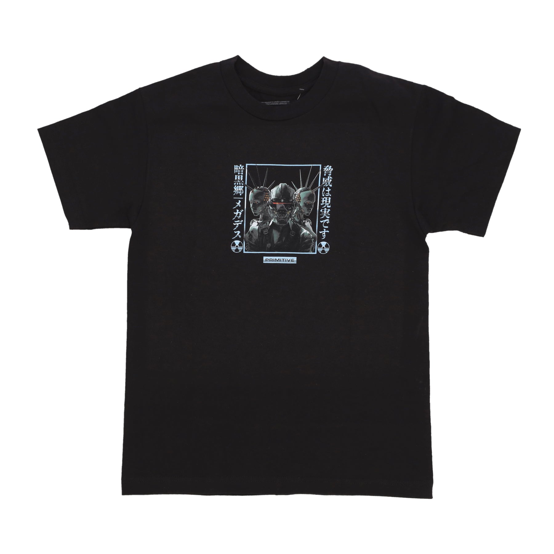 Primitive, Maglietta Uomo Threat Is Real Tee X Megadeth, Black