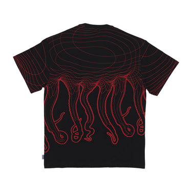 Maglietta Uomo Evangelion 02 Flowing Octopus Tee Black