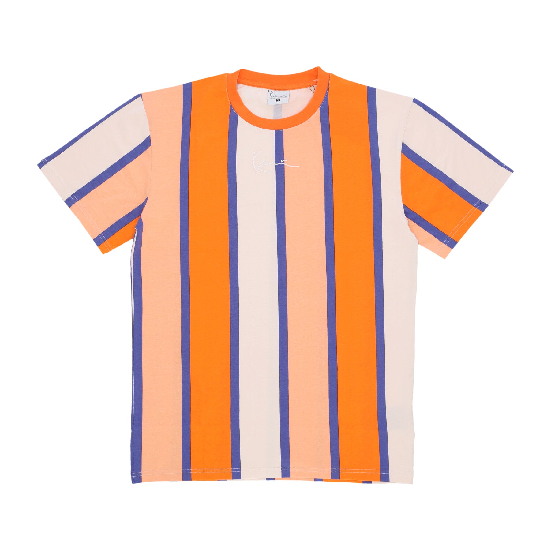 Maglietta Uomo Small Signature Stripe Tee Orange/apricot/off White