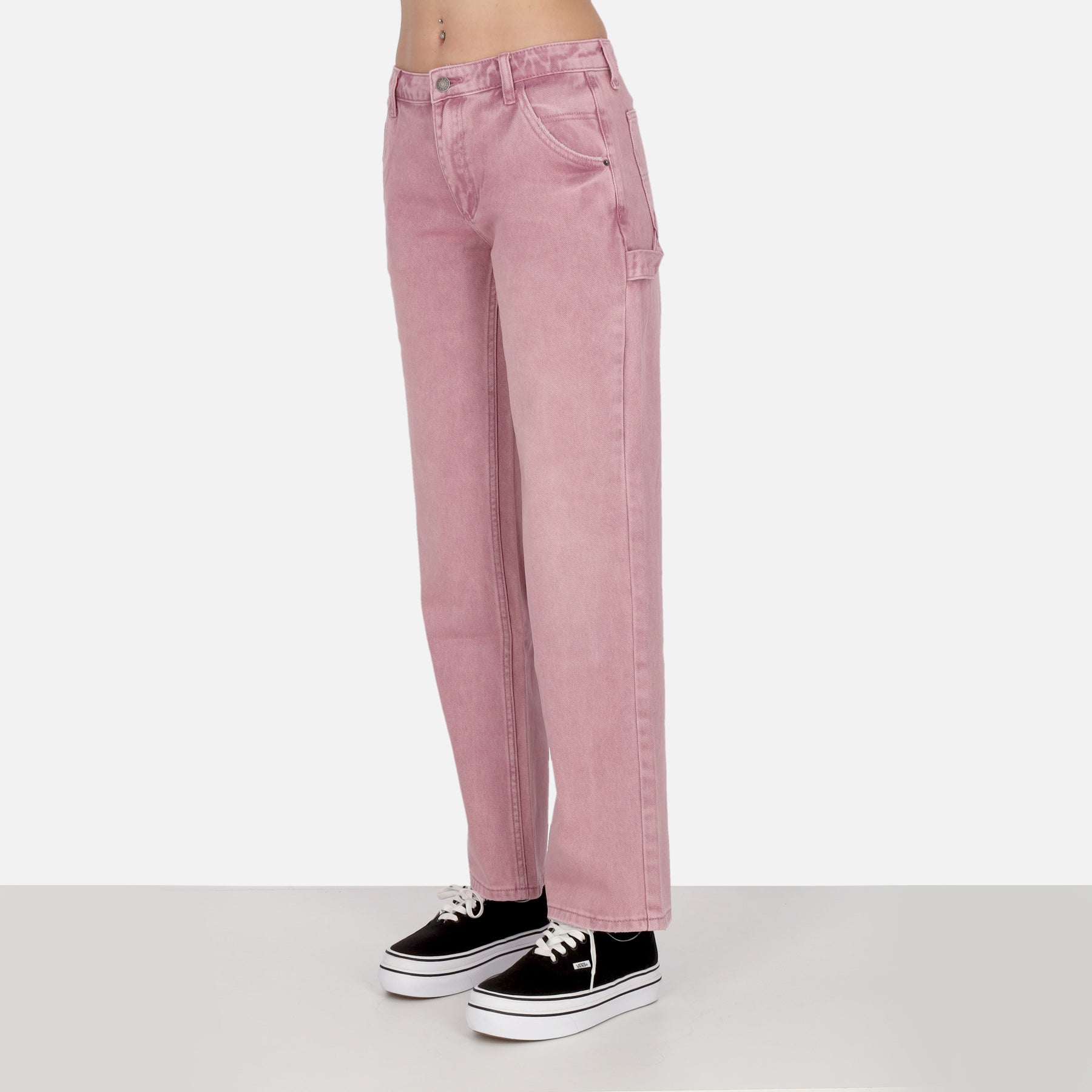 Jeans Donna W Go Overdye Carpenter Pant Go Overdye Pink Wash