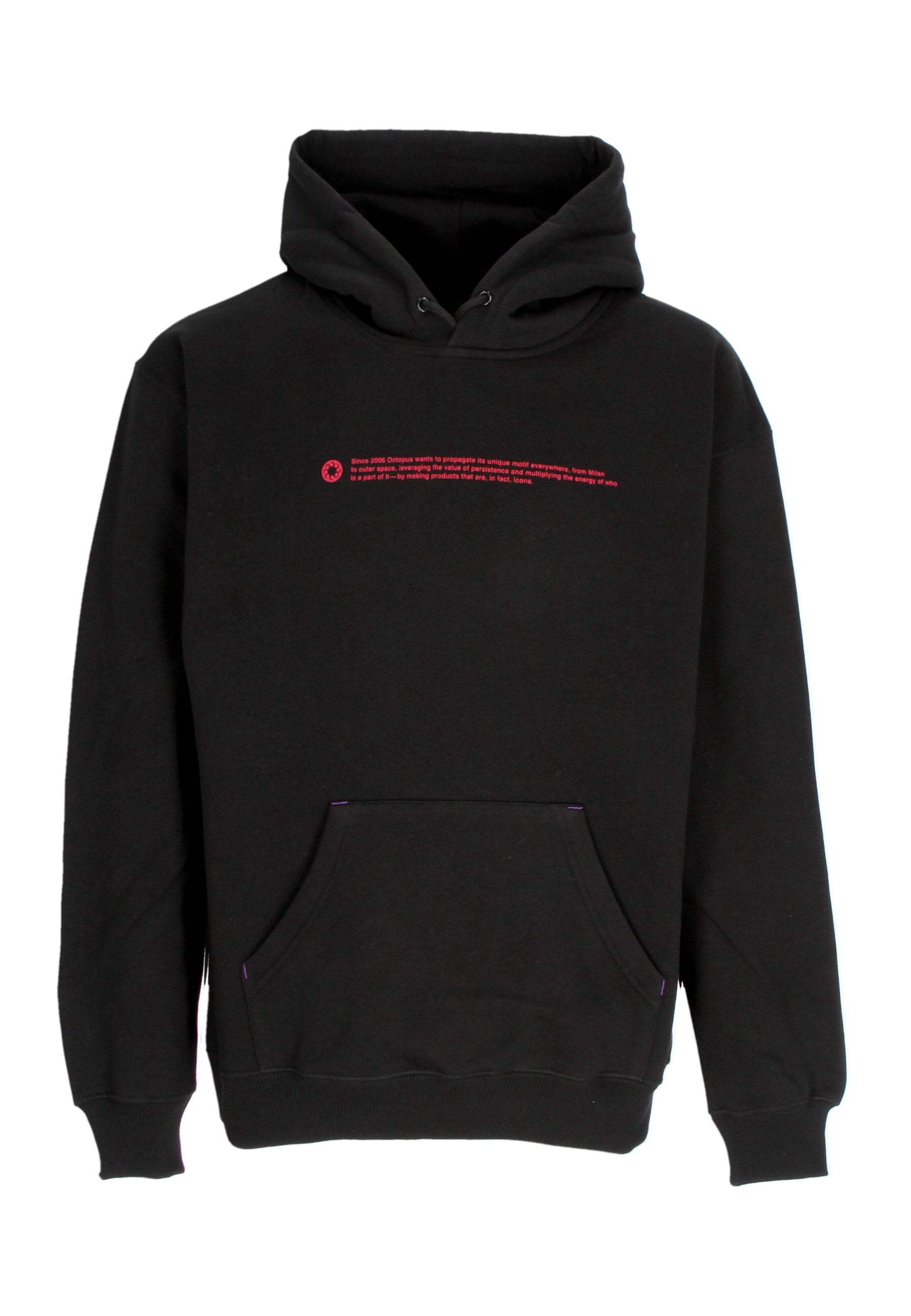 Sudadera con capucha Hombre Outline logo sudadera con capucha negra