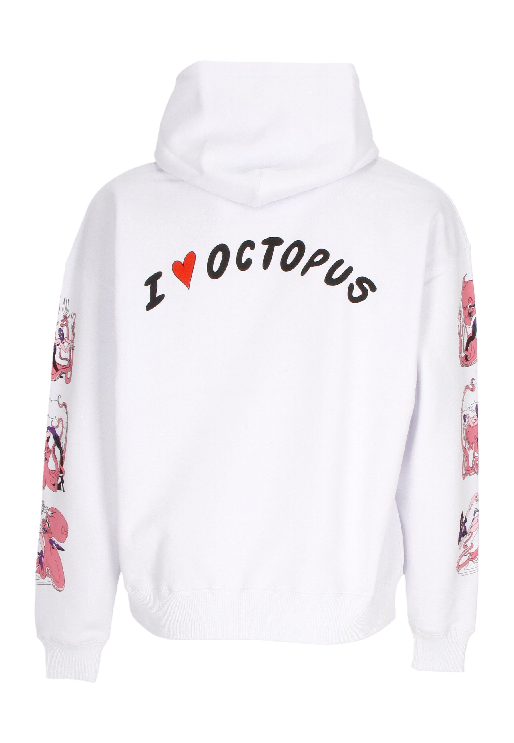 Sudadera con capucha Hombre Amor sudadera con capucha blanca