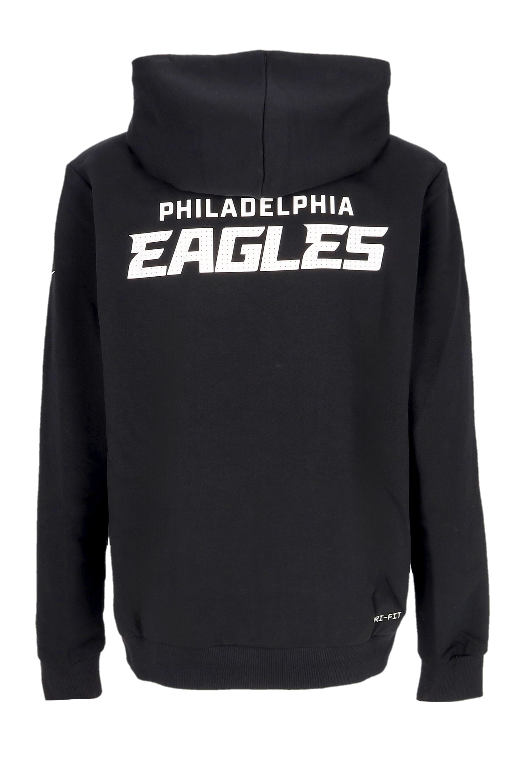 Felpa Leggera Cappuccio Uomo Nfl Dri Fit Po Hoodie Phieag Original Team Colors