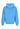 Men's Lightweight Zip Hoodie Sweatshirt Circle Logo Zip Hoodie Blue