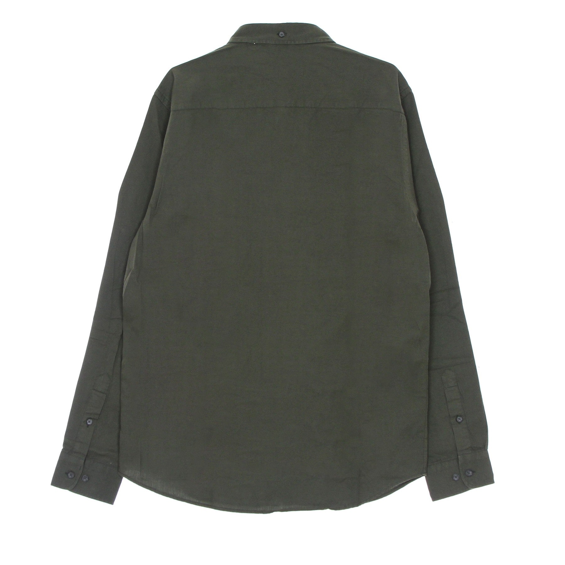 Reell, Camicia Manica Lunga Uomo Solid Shirt, 