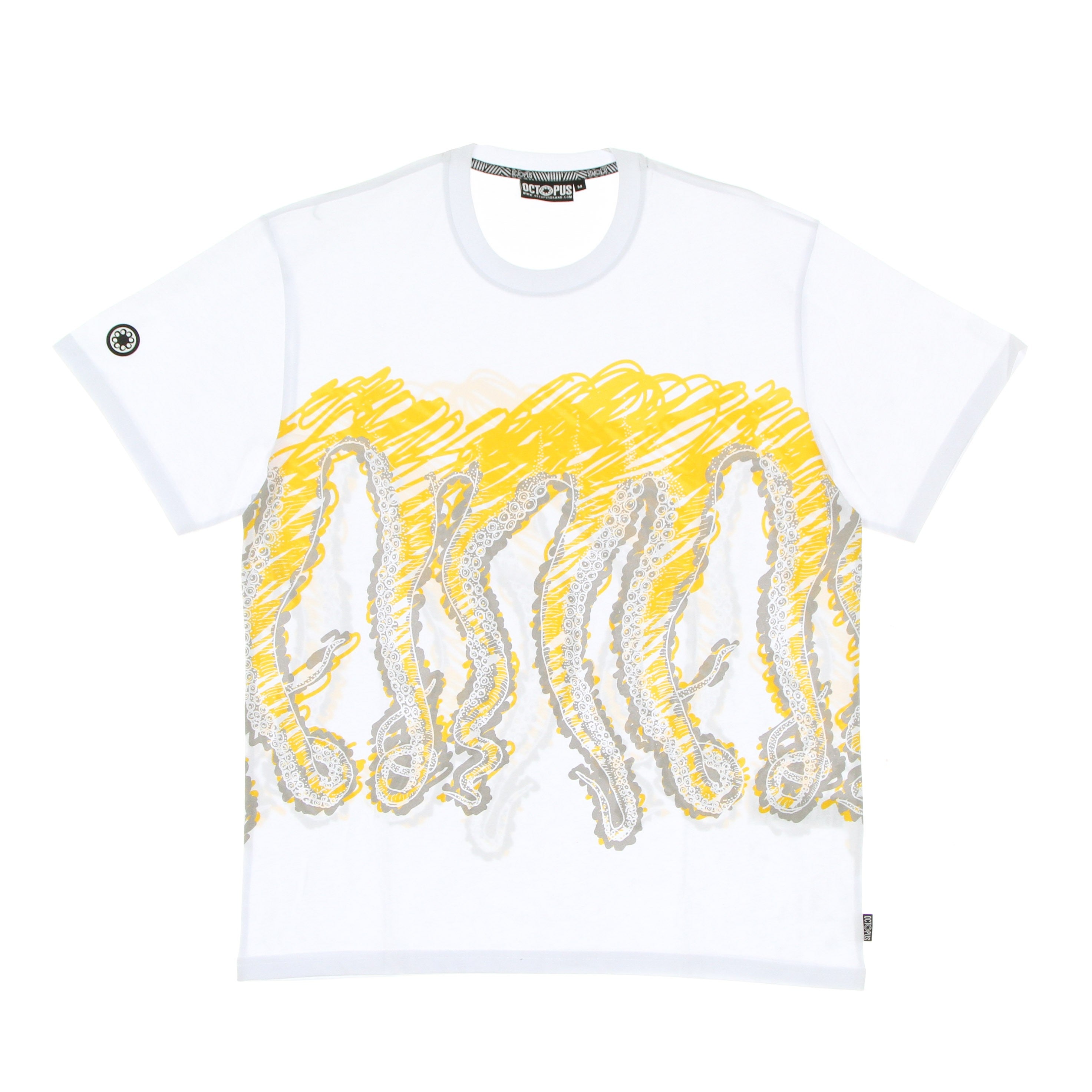 Octopus, Maglietta Uomo Octopus Draft Tee, White