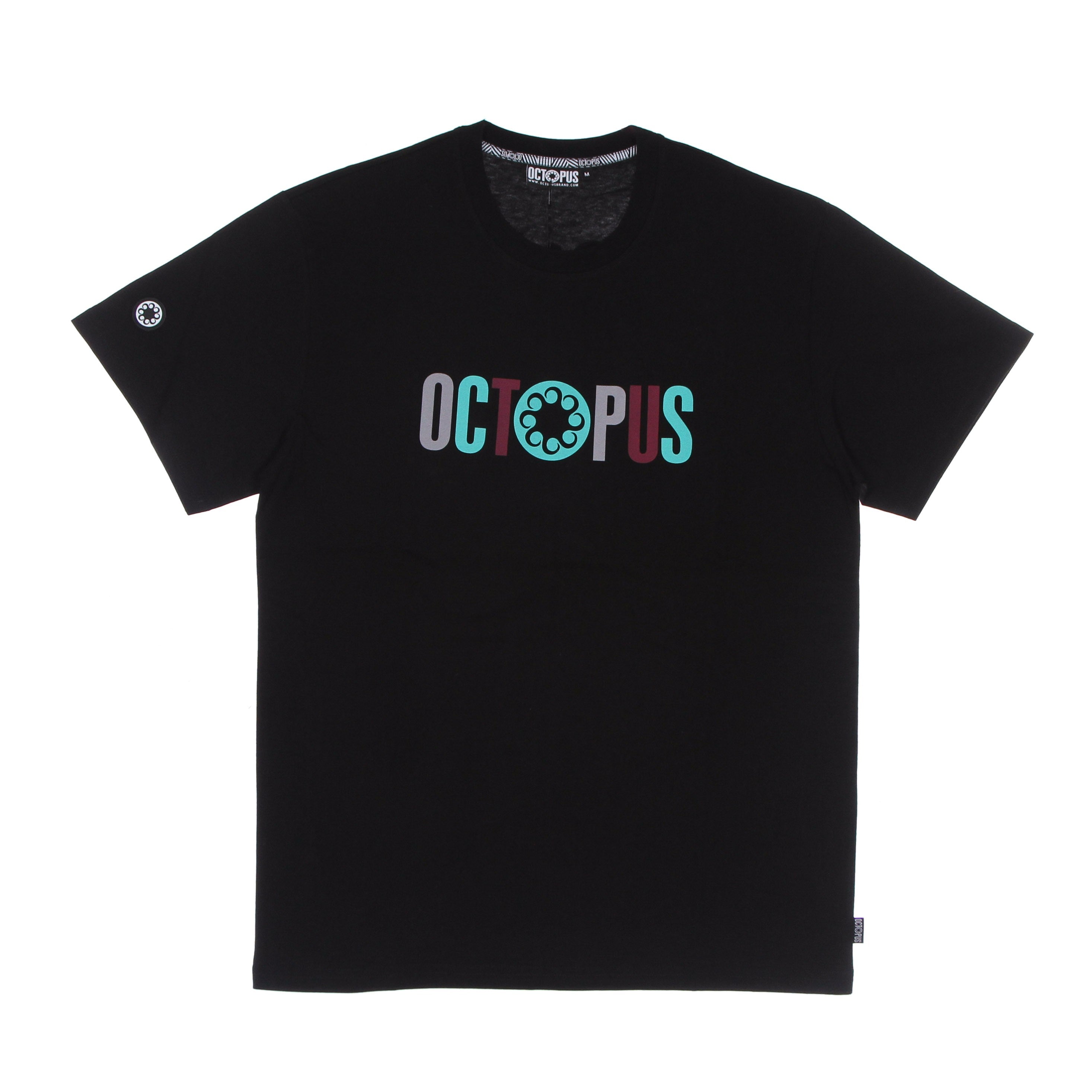 Octopus, Maglietta Uomo Letterz Logo Tee, 