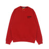Iuter, Felpa Girocollo Uomo Info Crewneck, Red