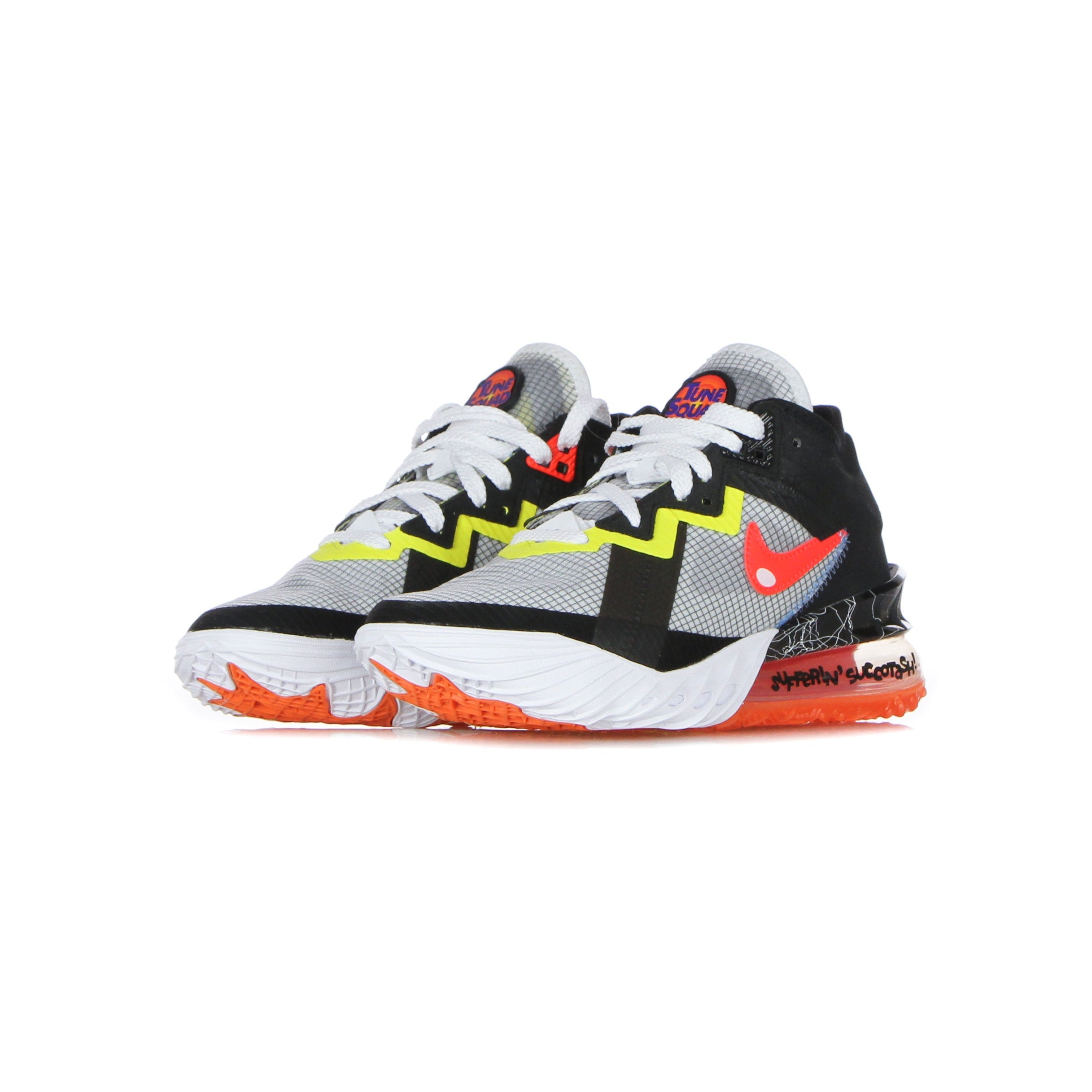 Nike Nba, Scarpa Basket Uomo Lebron Xviii Low "sylvester Vs Tweety" X Space Jam, 