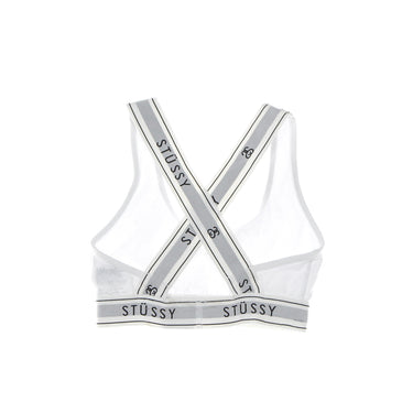 Top Donna Cross Back Crop White