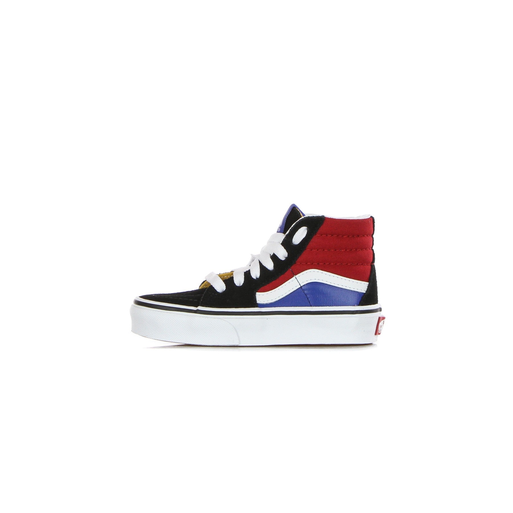 Vans, Scarpa Alta Bambino Sk8-hi (easy Logo), Black/chili Pepper