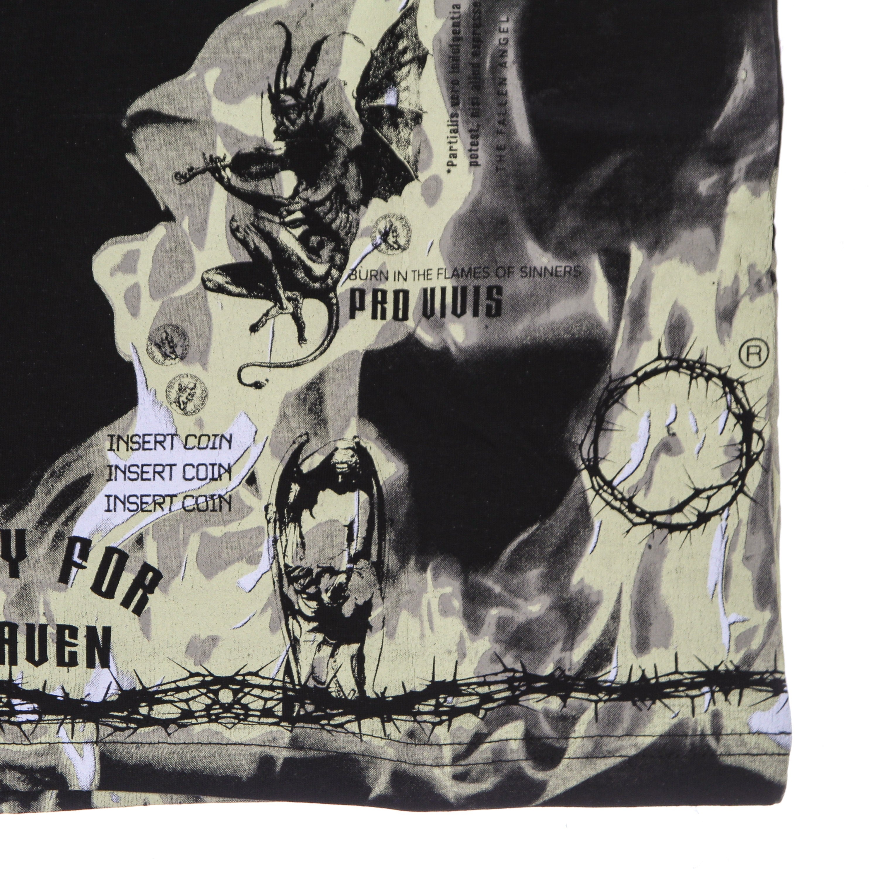 Ihs, Maglietta Uomo Clouds & Flames Tee, 