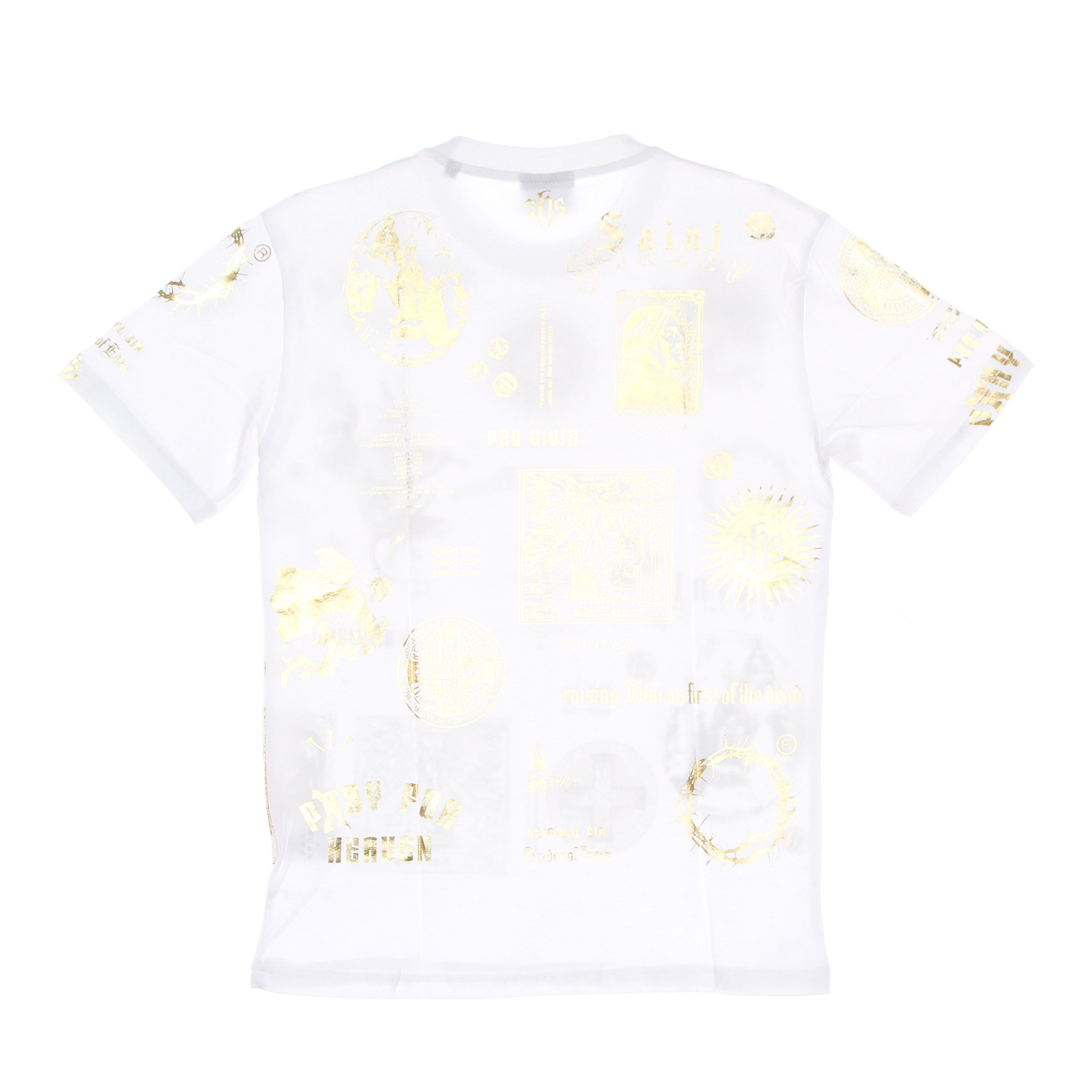 Ihs, Maglietta Uomo Gold Manifesto Tee, 