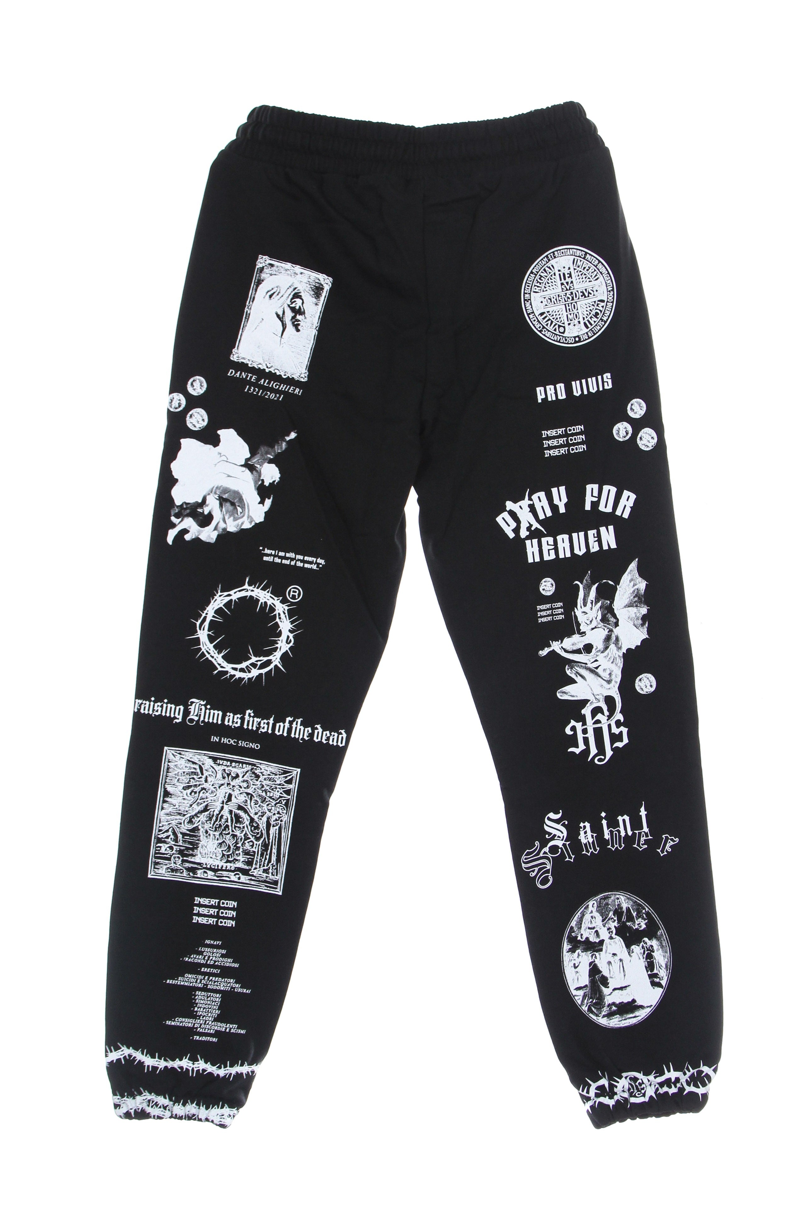 Ihs, Pantalone Tuta Leggero Uomo Solid Manifesto Jogger, Black