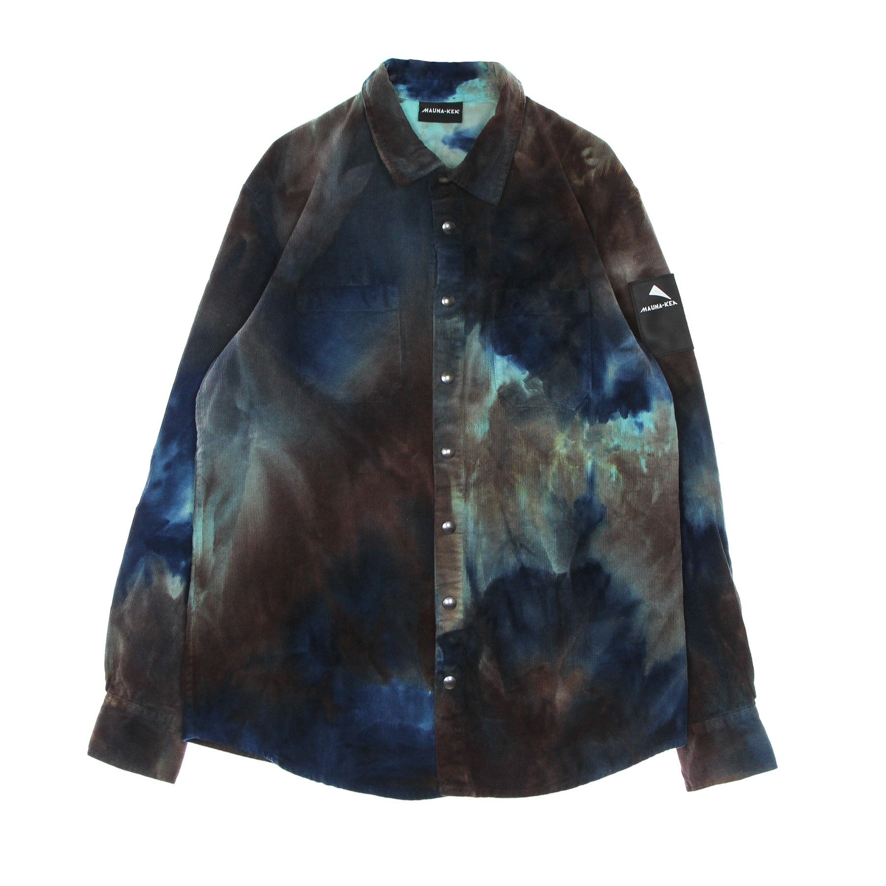 Camisa de manga larga Hombre Camisa de terciopelo multicolor multicolor