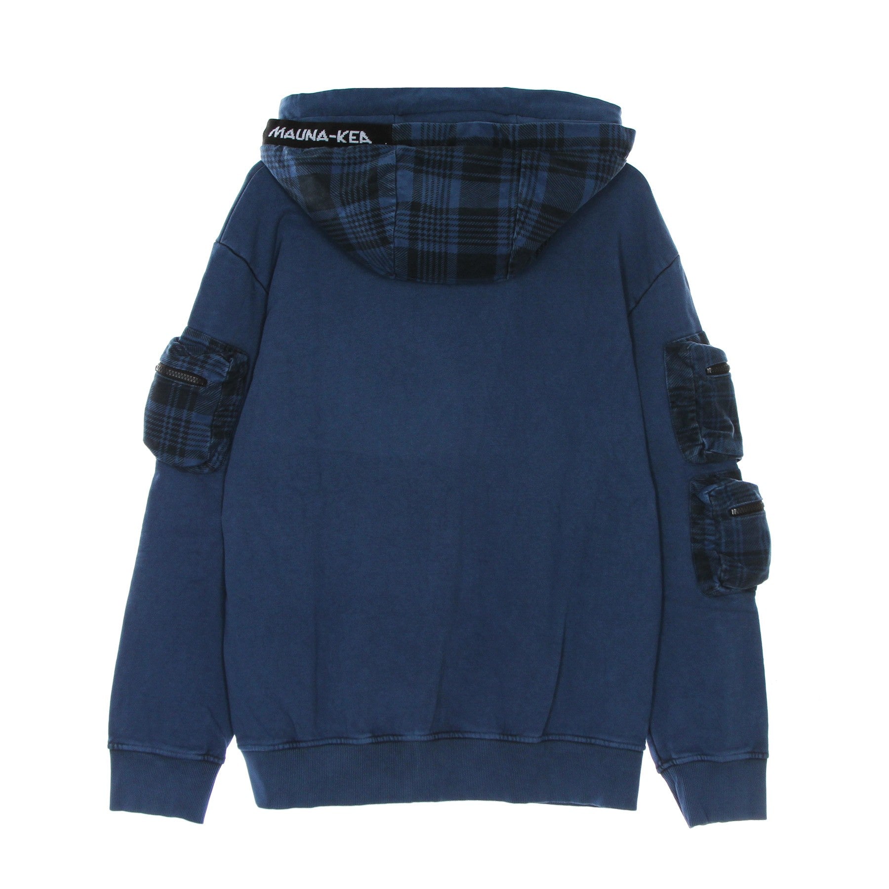 Mauna-kea, Felpa Leggera Cappuccio Uomo Moleskin Double Hoodie, 