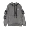 Mauna-kea, Felpa Leggera Cappuccio Uomo Moleskin Double Hoodie, Stone Washed