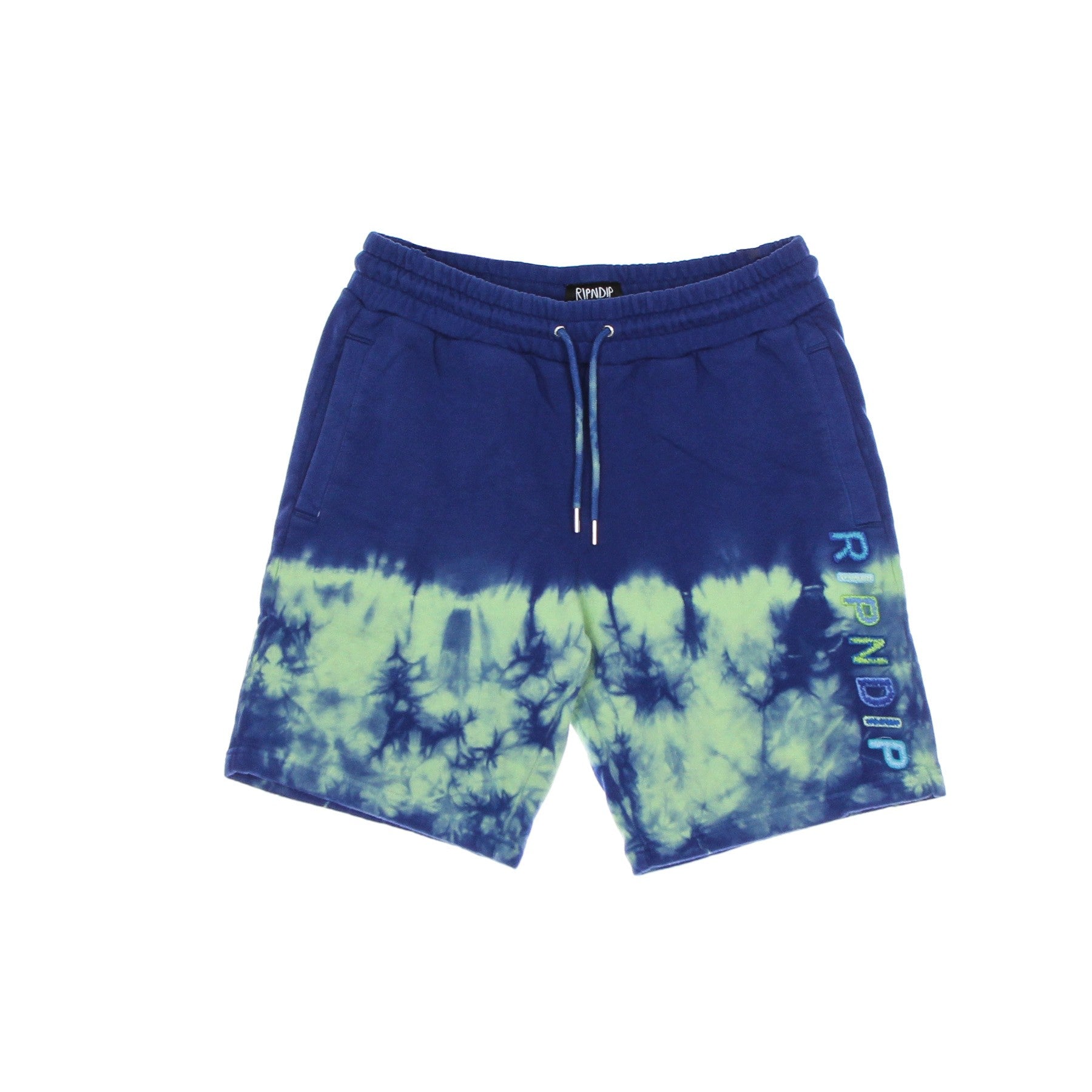 Ripndip, Pantalone Corto Tuta Uomo Prisma Sweatshorts, Navy/green