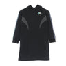 Nike, Vestito Ragazza Air Fleece Dress, Black/dk Smoke Grey