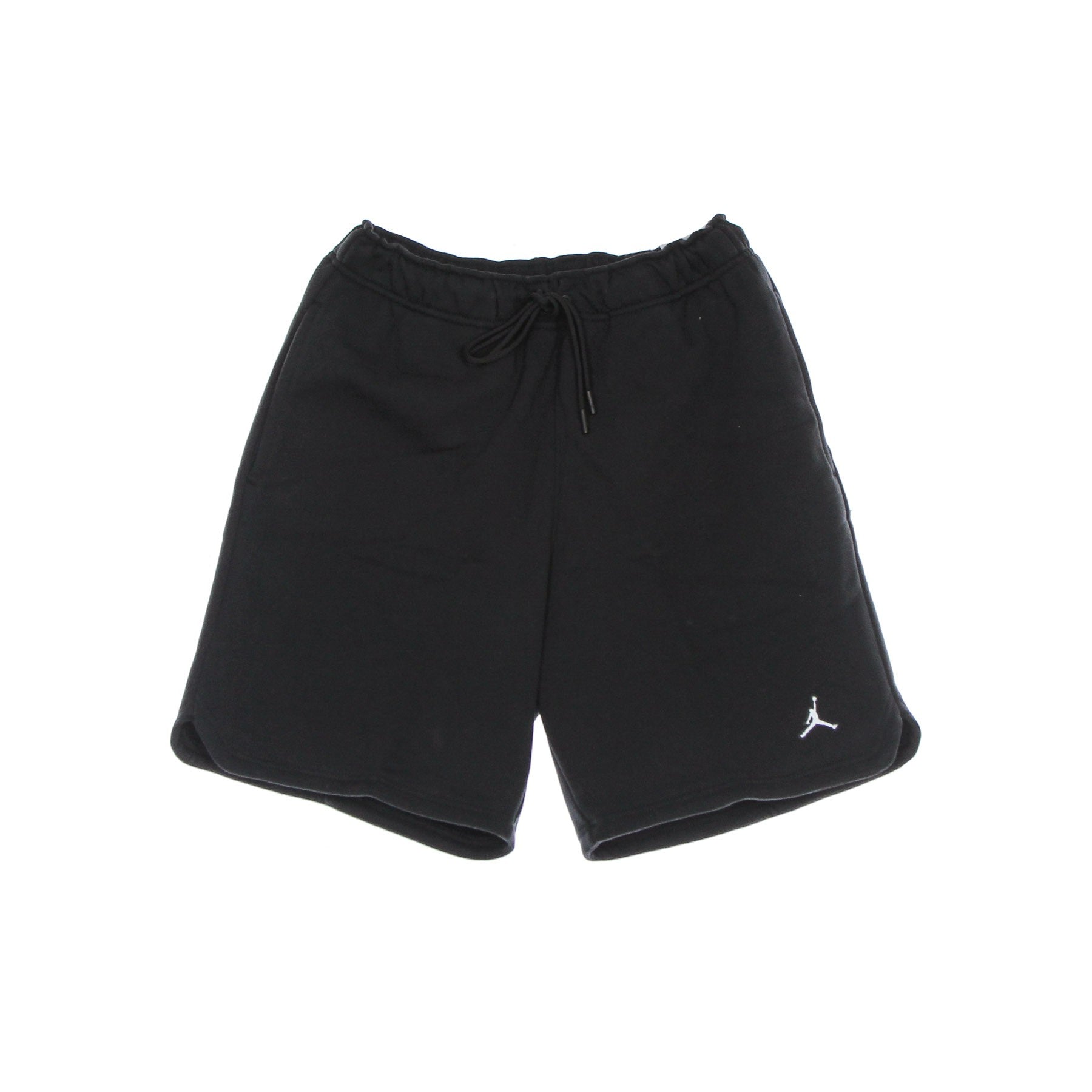 Jordan, Pantalone Corto Tuta Felpato Uomo Essentials Fleece Short, Black/white