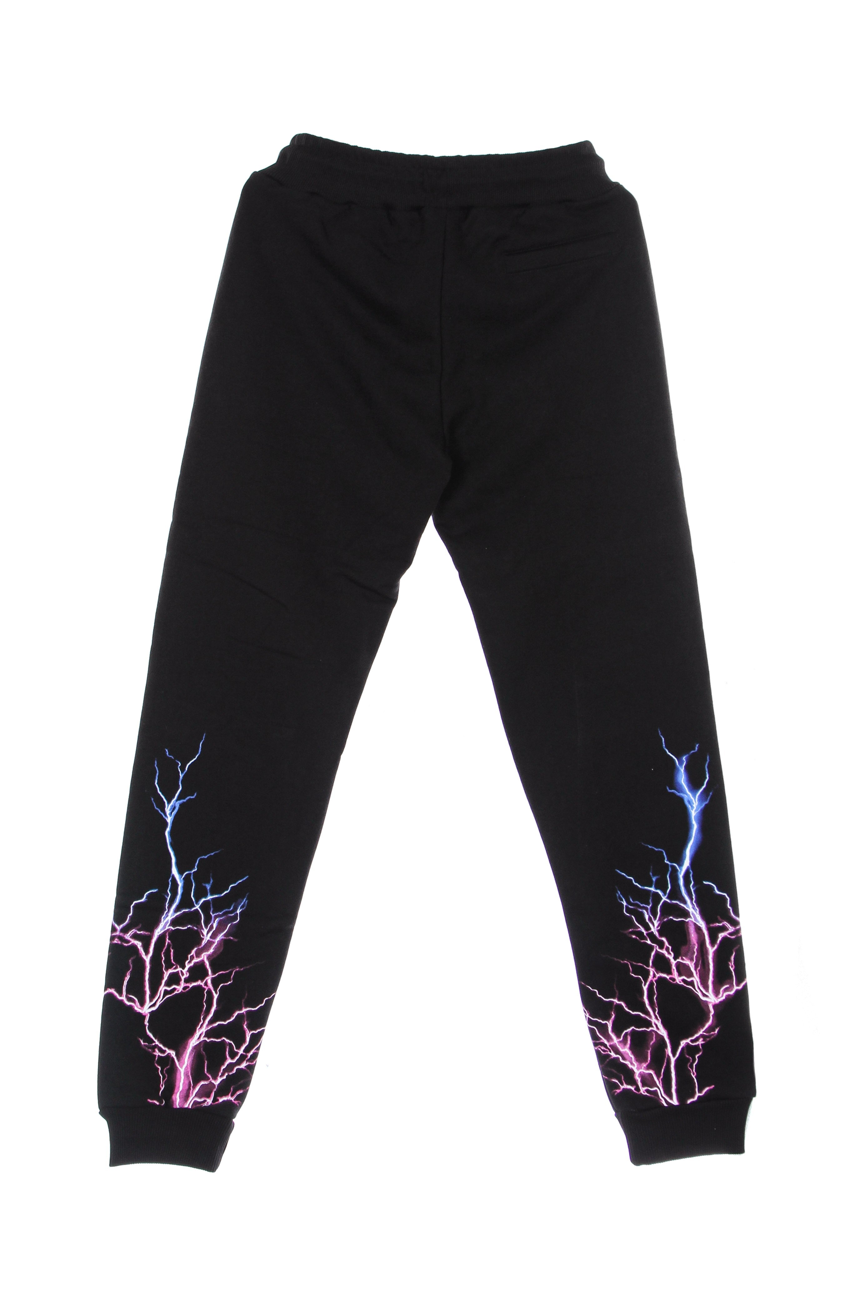 Phobia, Pantalone Tuta Leggero Uomo Pink Light Blue Lightning Pants, 