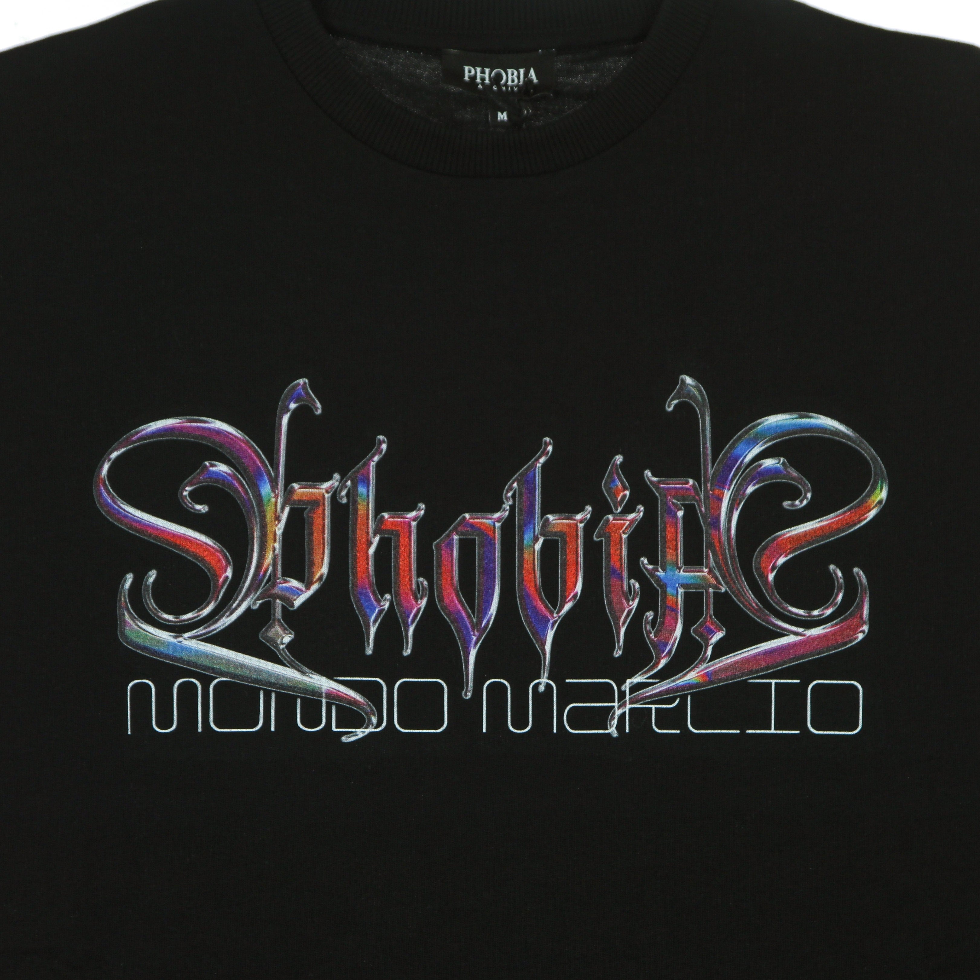Phobia, Maglietta Uomo Holographic Print Tee X Mondo Marcio, 