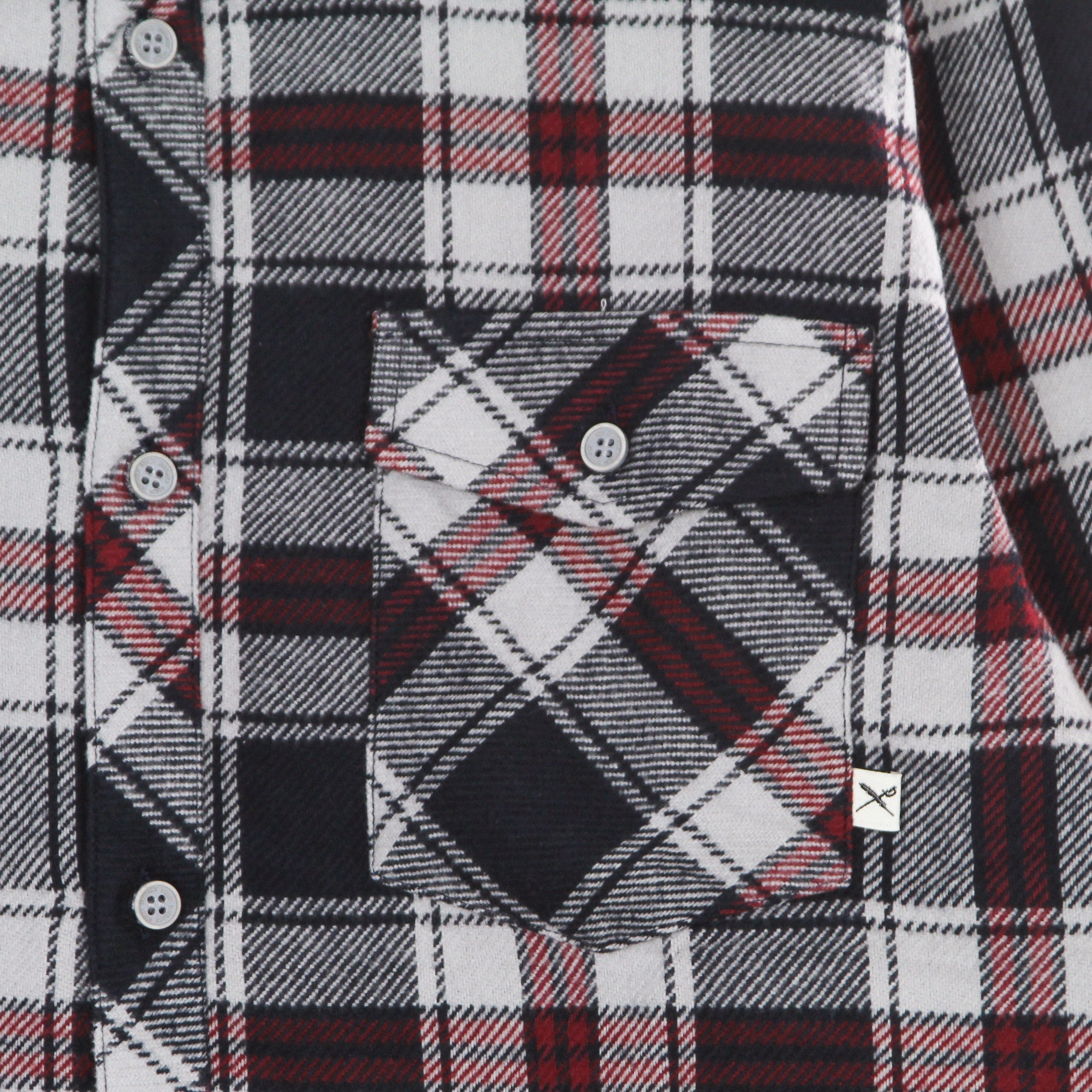 Iriedaily, Camicia Manica Lunga Uomo Rosomako 2.0 L/s Shirt, 