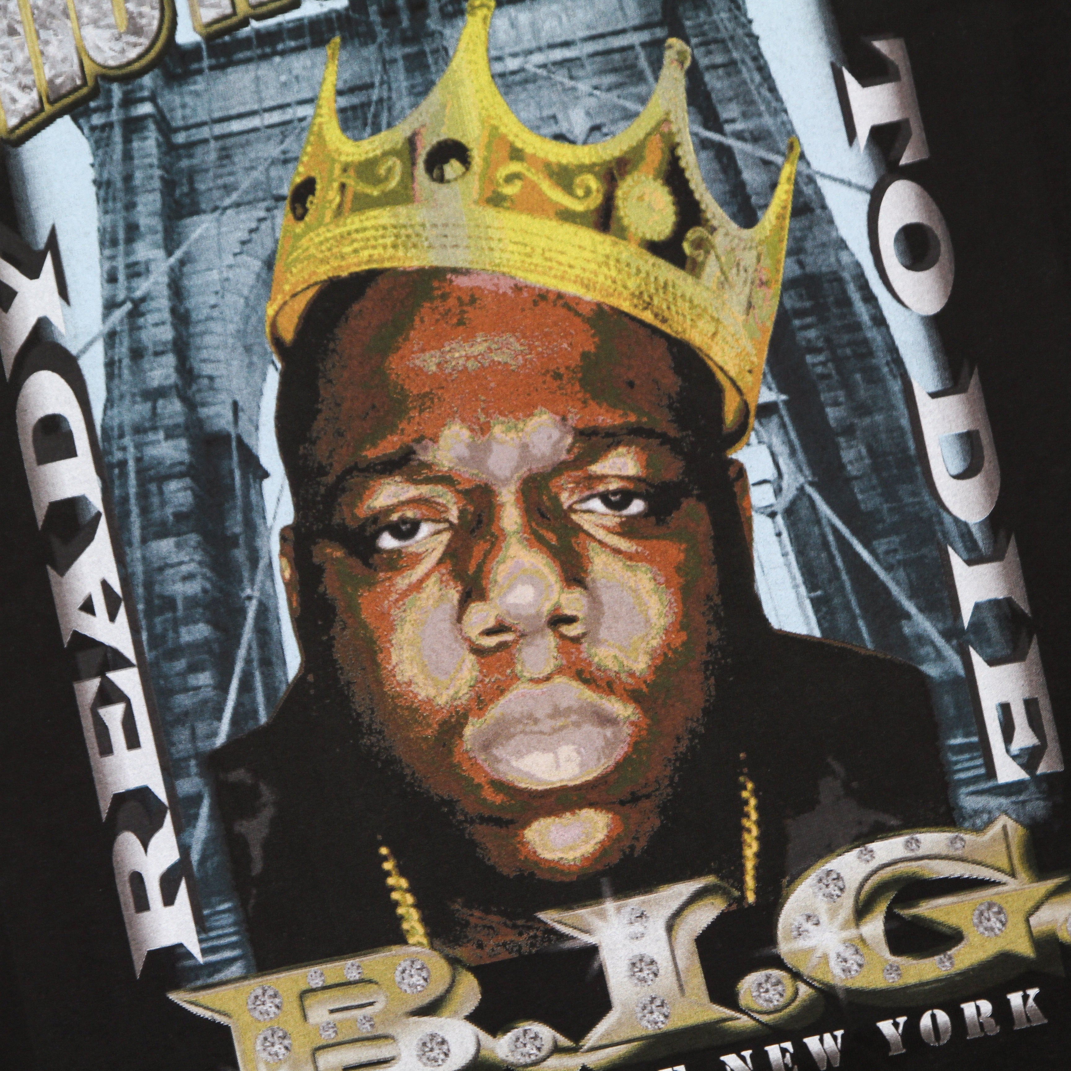 Mister Tee, Maglietta Uomo Biggie Crown Oversize Tee, 