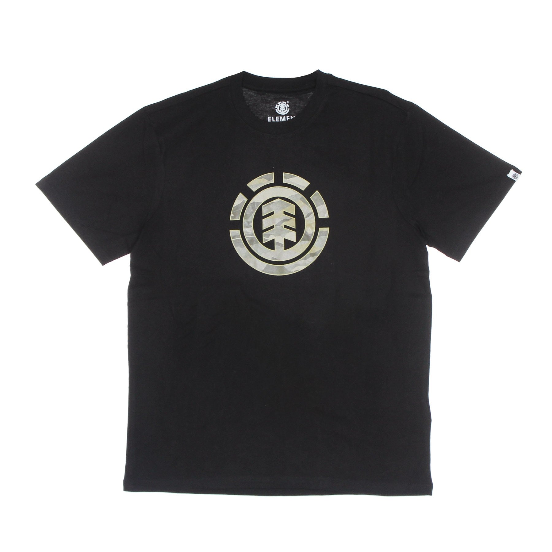 Element, Maglietta Uomo Landscape Camo Tee, Flint Black