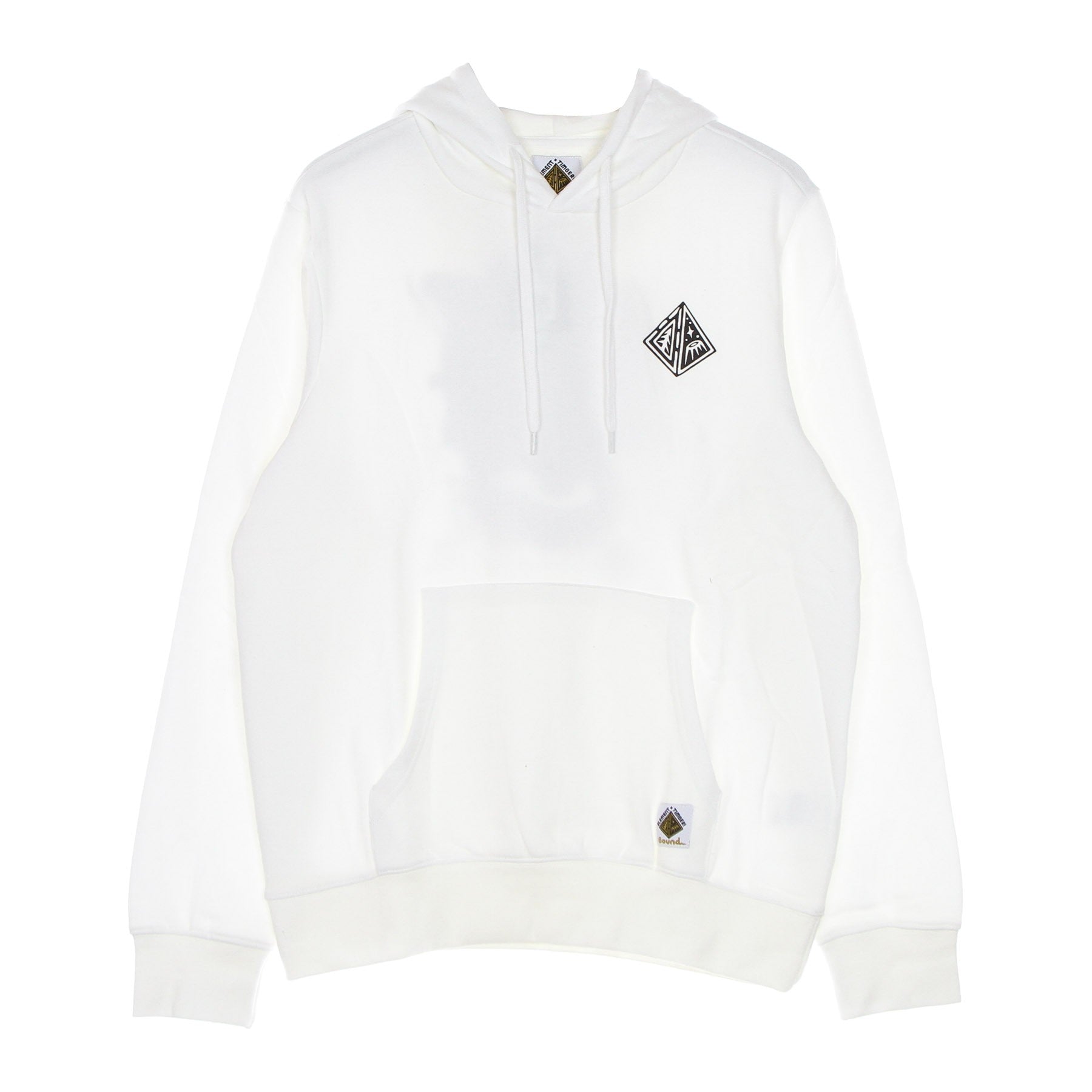 Felpa Cappuccio Uomo Elliptical Hoodie X Timber Optic White
