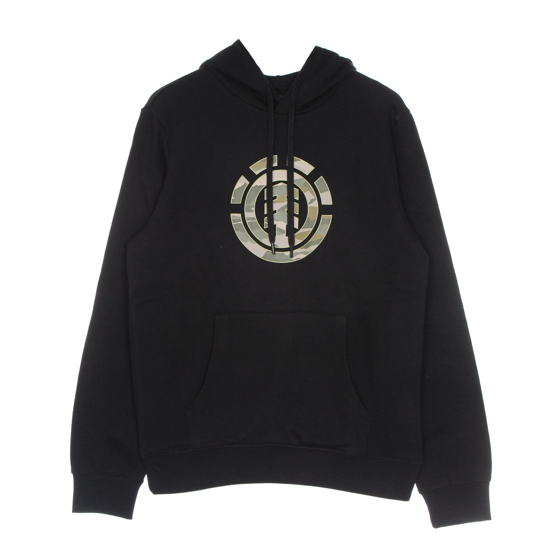 Element, Felpa Cappuccio Uomo Landscape Camo Hoodie, Flint Black
