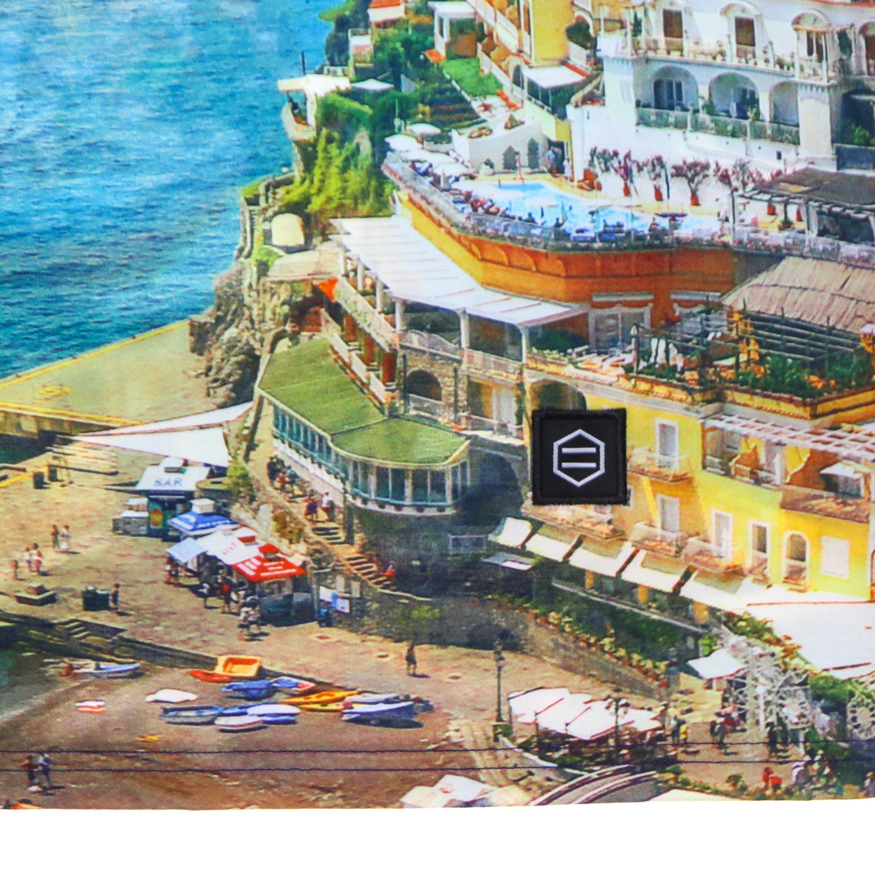 Dolly Noire, Maglietta Uomo Costiera Amalfitana Tee, 