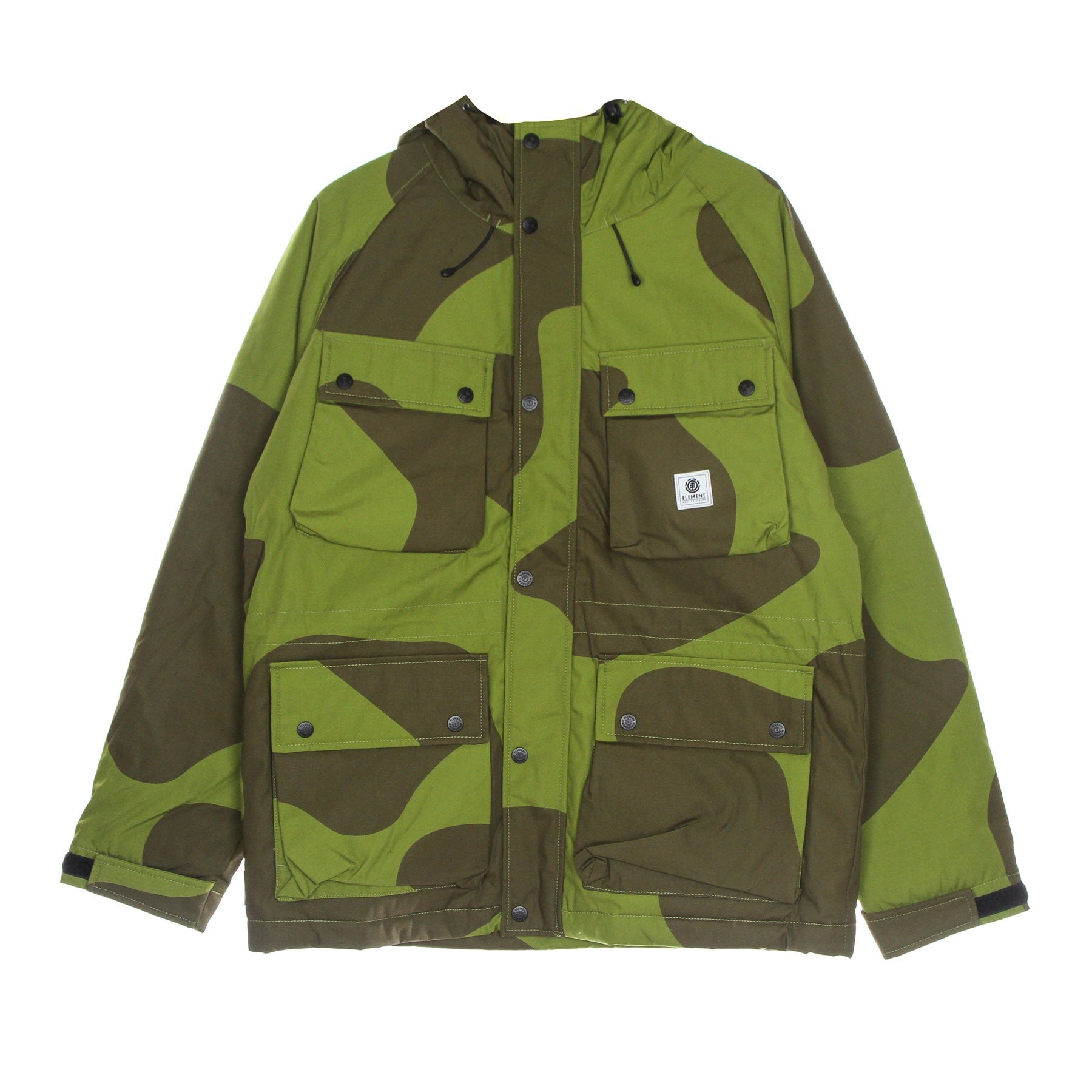 Element, Giaccone Uomo Mountain Parka Camo, Army Camo