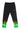Vision Of Super, Pantalone Tuta Leggero Uomo Green Shaded Flames Pants, 