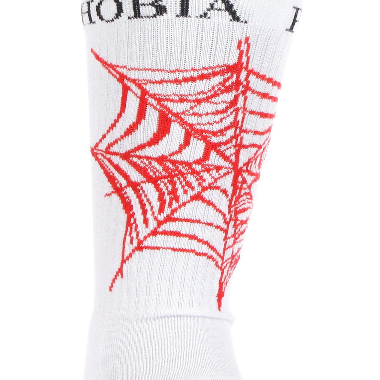 Phobia, Calza Media Uomo Red Webcob Socks, White/red