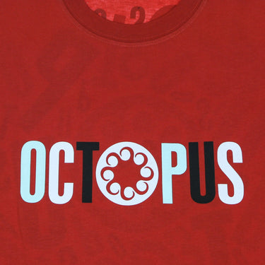 Octopus, Maglietta Uomo Letterz Logo Tee, 