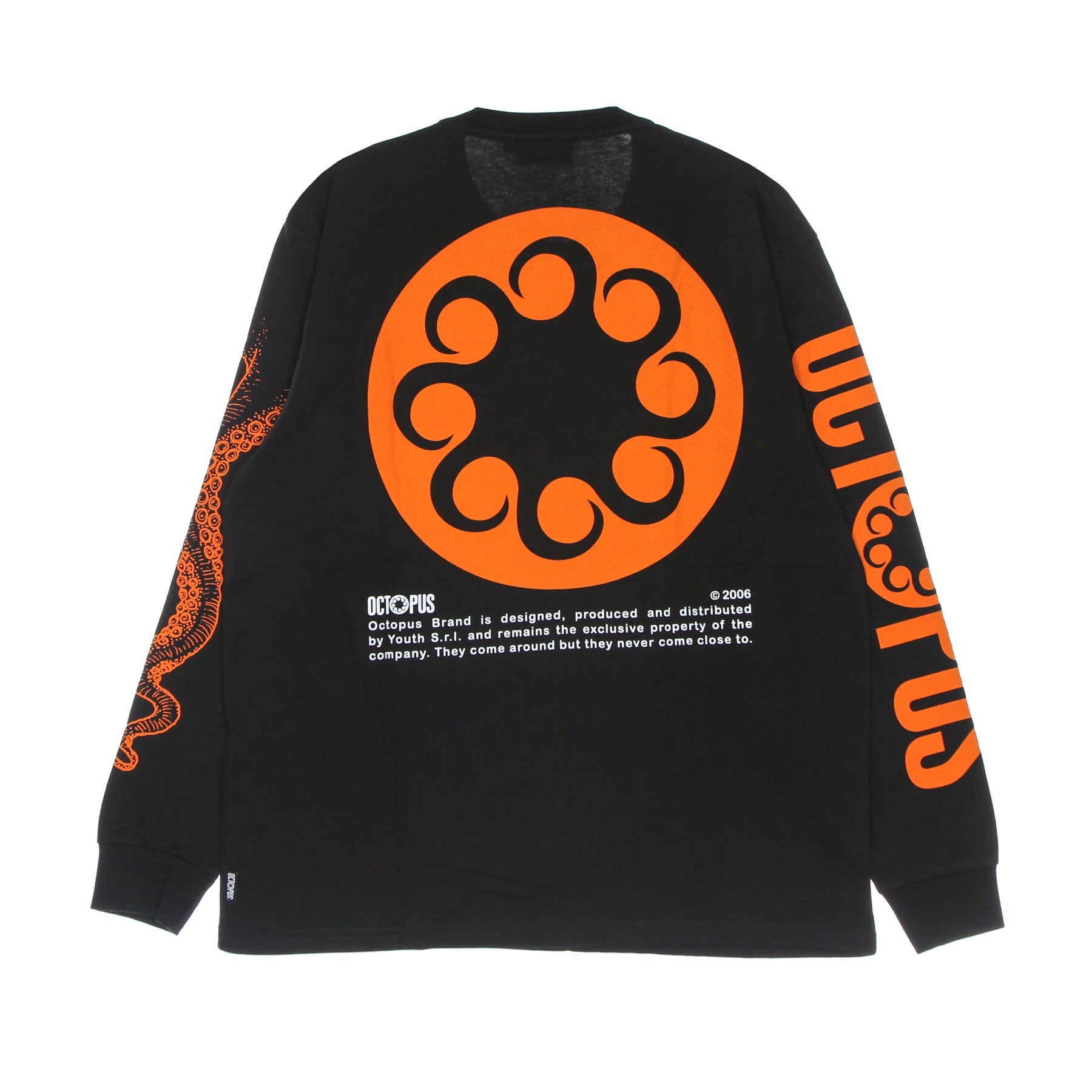 Camisa de manga larga Hombre Logotipo l/s tee negro