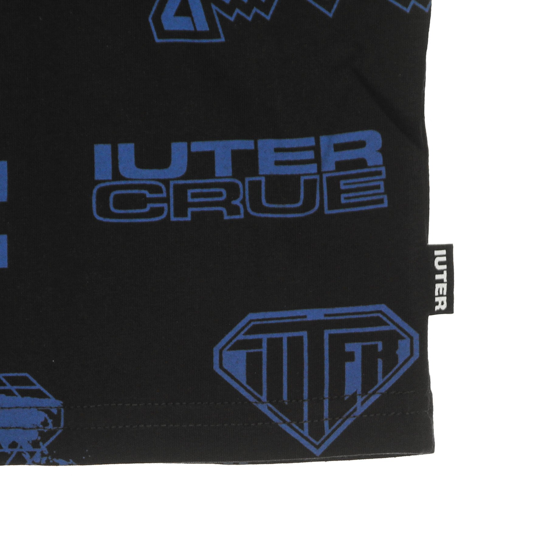 Iuter, Maglietta Uomo Horns Allover Tee, 