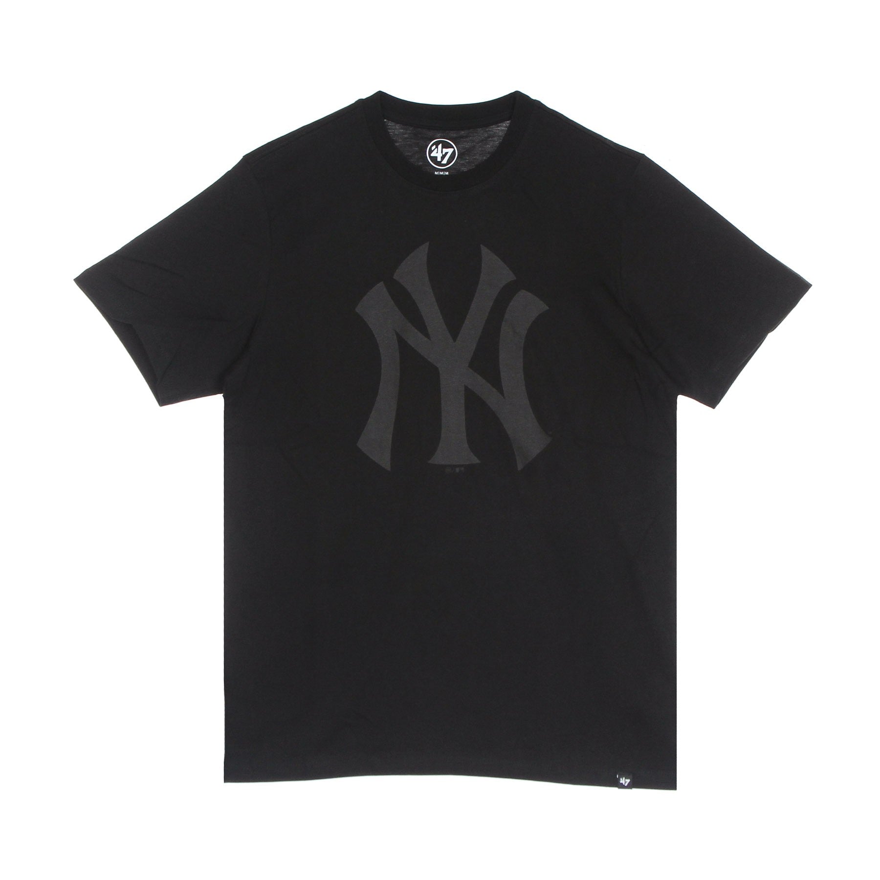 47 Brand, Maglietta Uomo Mlb Imprint Echo Tee Neyyan, Jet Black