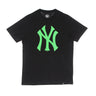 47 Brand, Maglietta Uomo Mlb Imprint Echo Tee Neyyan, Jet Black