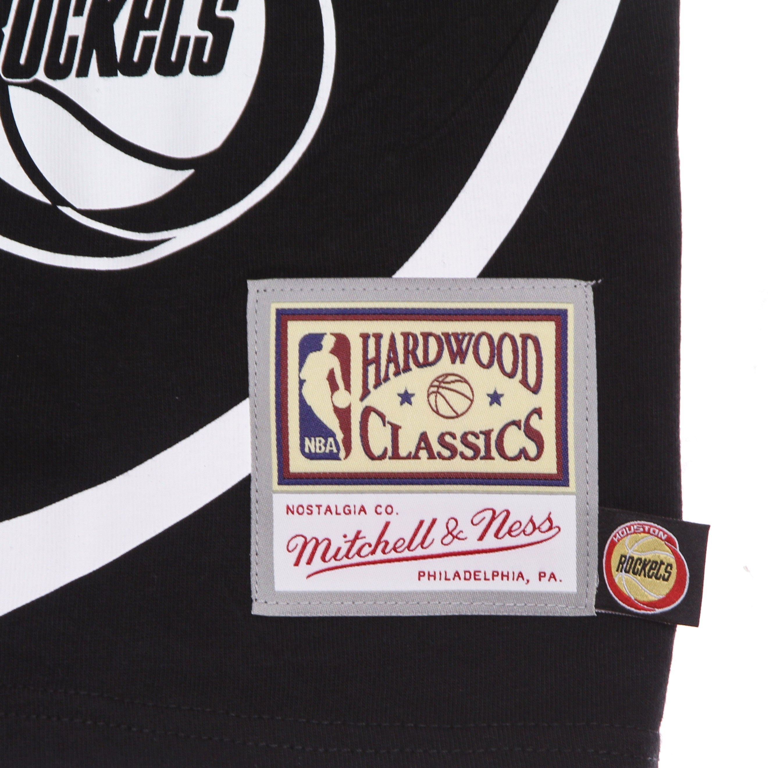 Mitchell & Ness, Maglietta Uomo Nba Big Face 3.0 Tee Hardwood Classics Houroc, 