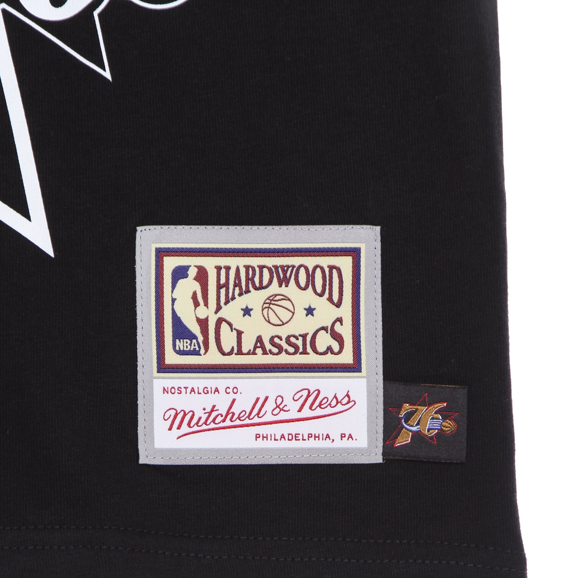 Mitchell & Ness, Maglietta Uomo Nba Big Face 3.0 Tee Hardwood Classics Phi76e, 