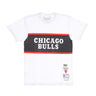 Mitchell & Ness, Maglietta Uomo Nba Block Tee Hardwood Classics Chibul, White