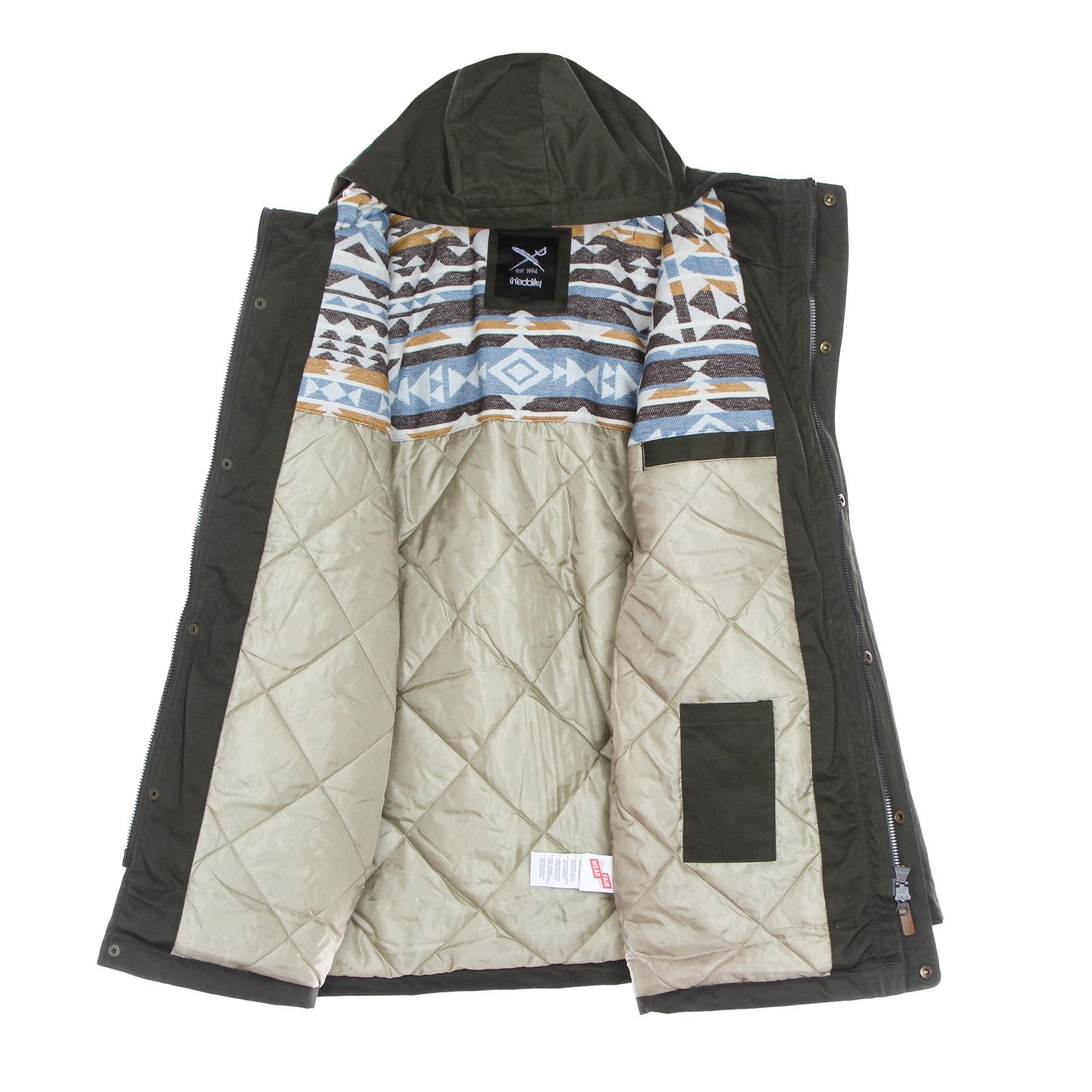 Iriedaily, Giaccone Uomo Wonderer Parka, 