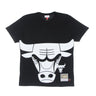 Mitchell & Ness, Maglietta Uomo Nba Big Face 3.0 Tee Hardwood Classics Chibul, Black