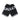 Mitchell & Ness, Herren-Basketballshorts Nfl Big Face 3.0 Fashion Short Phieag, Schwarz/Original-Teamfarben
